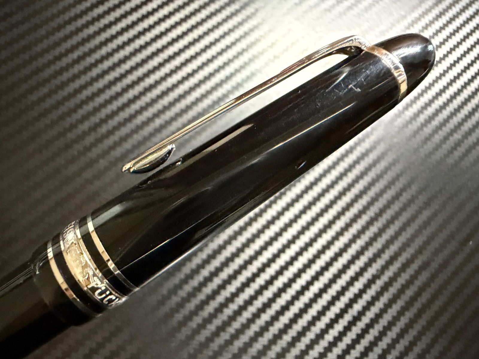 美品 モンブラン montblanc マイスターシュテュック ミッドサイズ