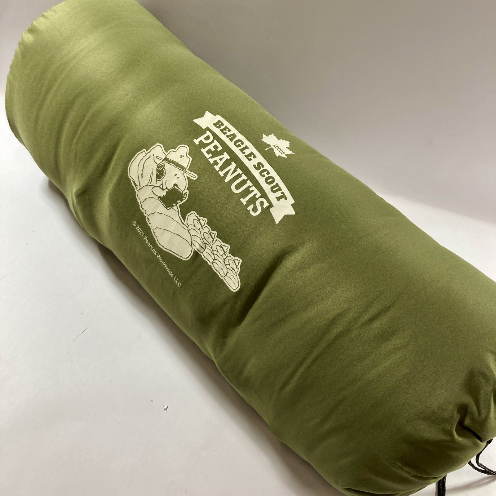 ☆ 希少 LOGOS ロゴス SNOOPY スヌーピー シュラフ 寝袋 75×200cm 未