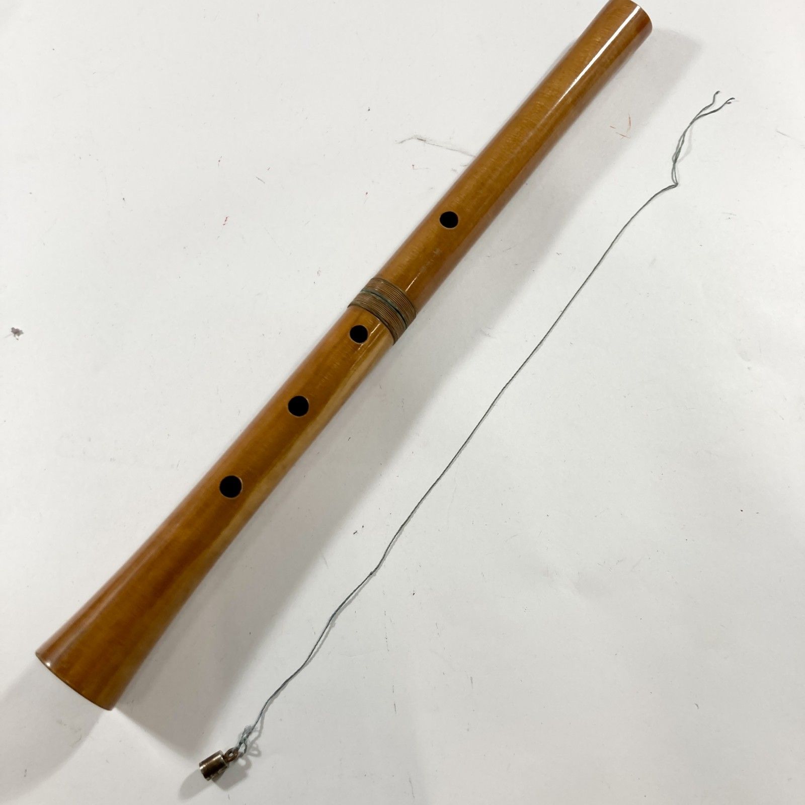 ☆ 希少 尺八 詳細不明 合竹製 伝統 時代和楽器 全長55㎝ 管楽器 古