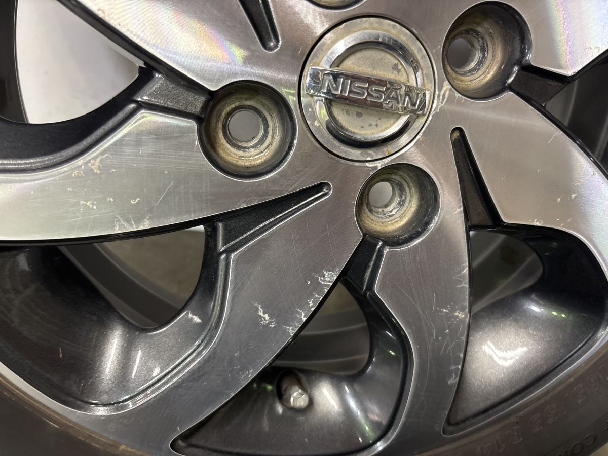 純正品】ニッサン ML21S ルークス 純正 14in 4.5J +50 PCD100 