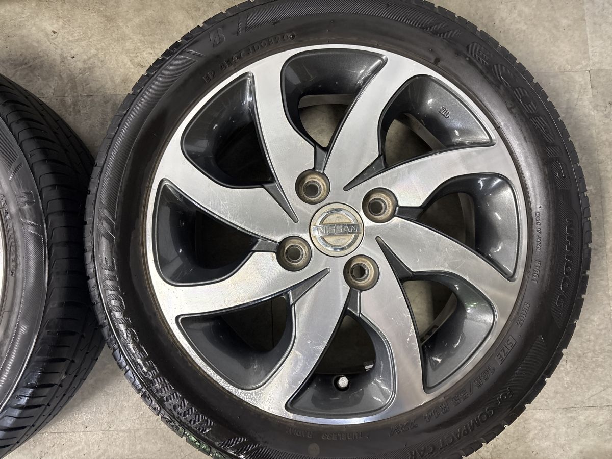純正品】ニッサン ML21S ルークス 純正 14in 4.5J +50 PCD100 