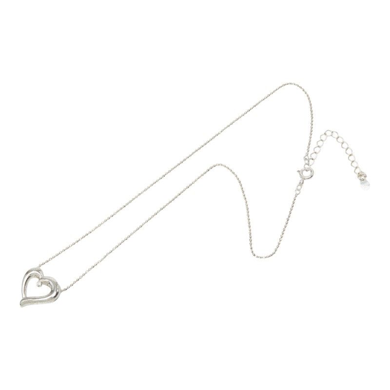 タサキ ハート モチーフ ネックレス SV925 シルバー レディース TASAKI