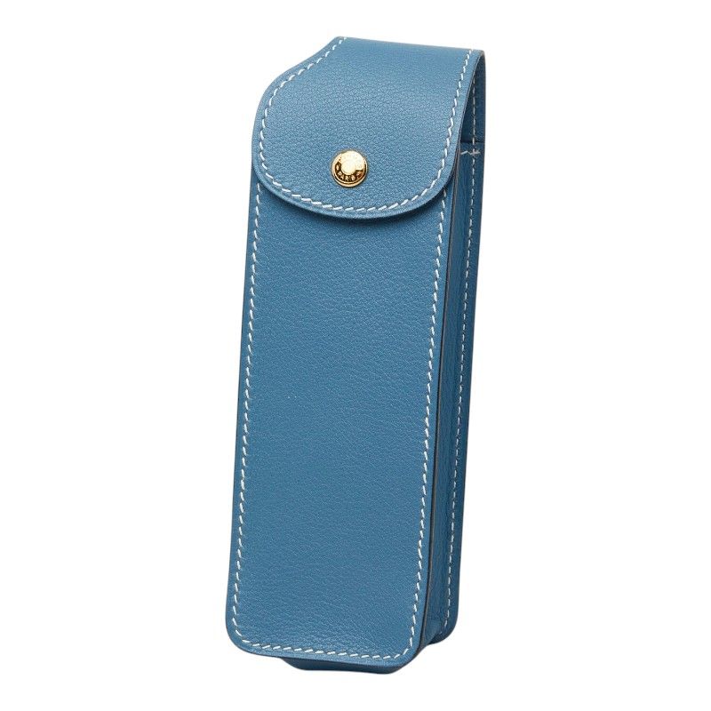 エルメス ペンケース 小物入れ ブルージーン スイフト レディース HERMES【230-81201】