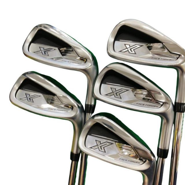 【中古】 ダンロップ XXIO(2024) eks 5S アイアンセット IR 純正特注シャフト (フレックスその他) メンズ 男性用 右利き 右用 Cランク ゴルフクラブ