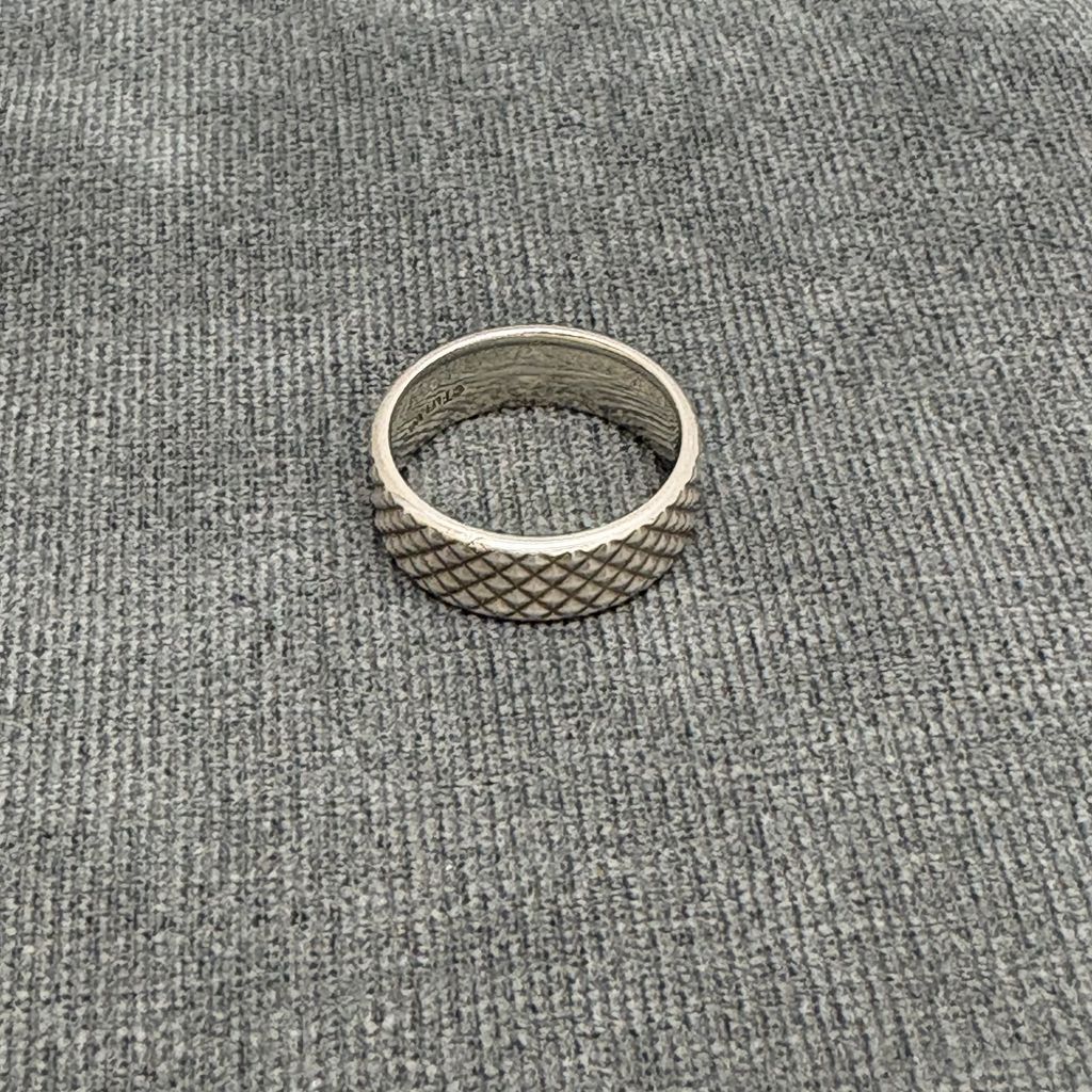Tiffany＆Co． ティファニー Diamond Point Ring シルバーリング シルバー size:15号【中目黒B07】