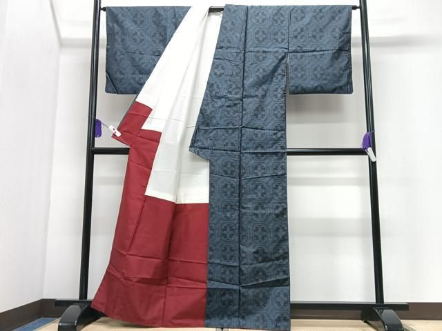 平和屋着物□本場大島紬 亀甲花文 正絹 逸品 CABI7189xe - メルカリ