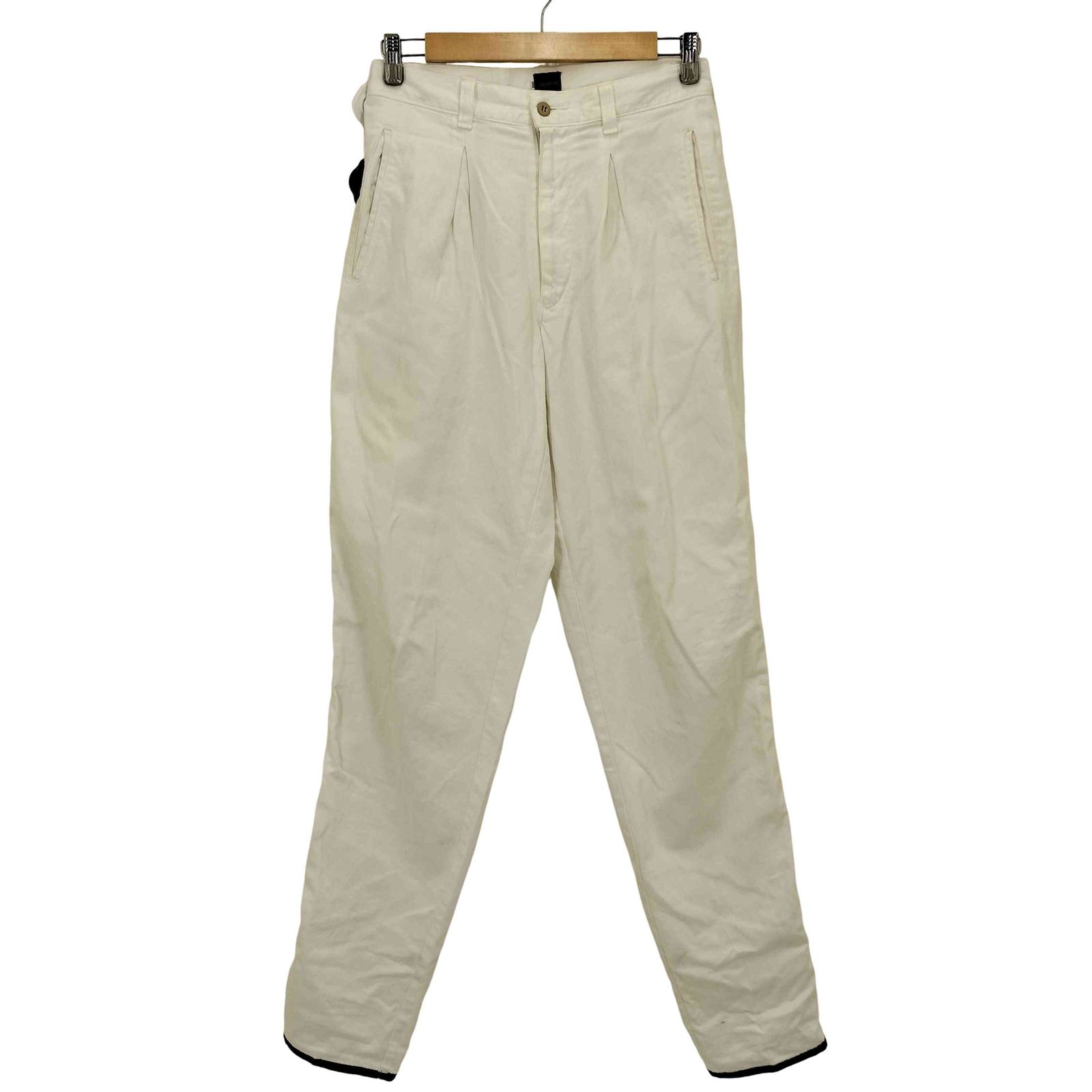 ボンネビル boneville 80-90S フロントタック コットントラウザーズ メンズ EUR：50