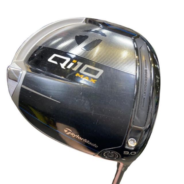 【中古】 テーラーメイド Qi10 MAX 9° ドライバー DR Diamana BLUE TM50(Qi10 DR) (フレックスS) メンズ 男性用 右利き 右用 Cランク ゴルフクラブ