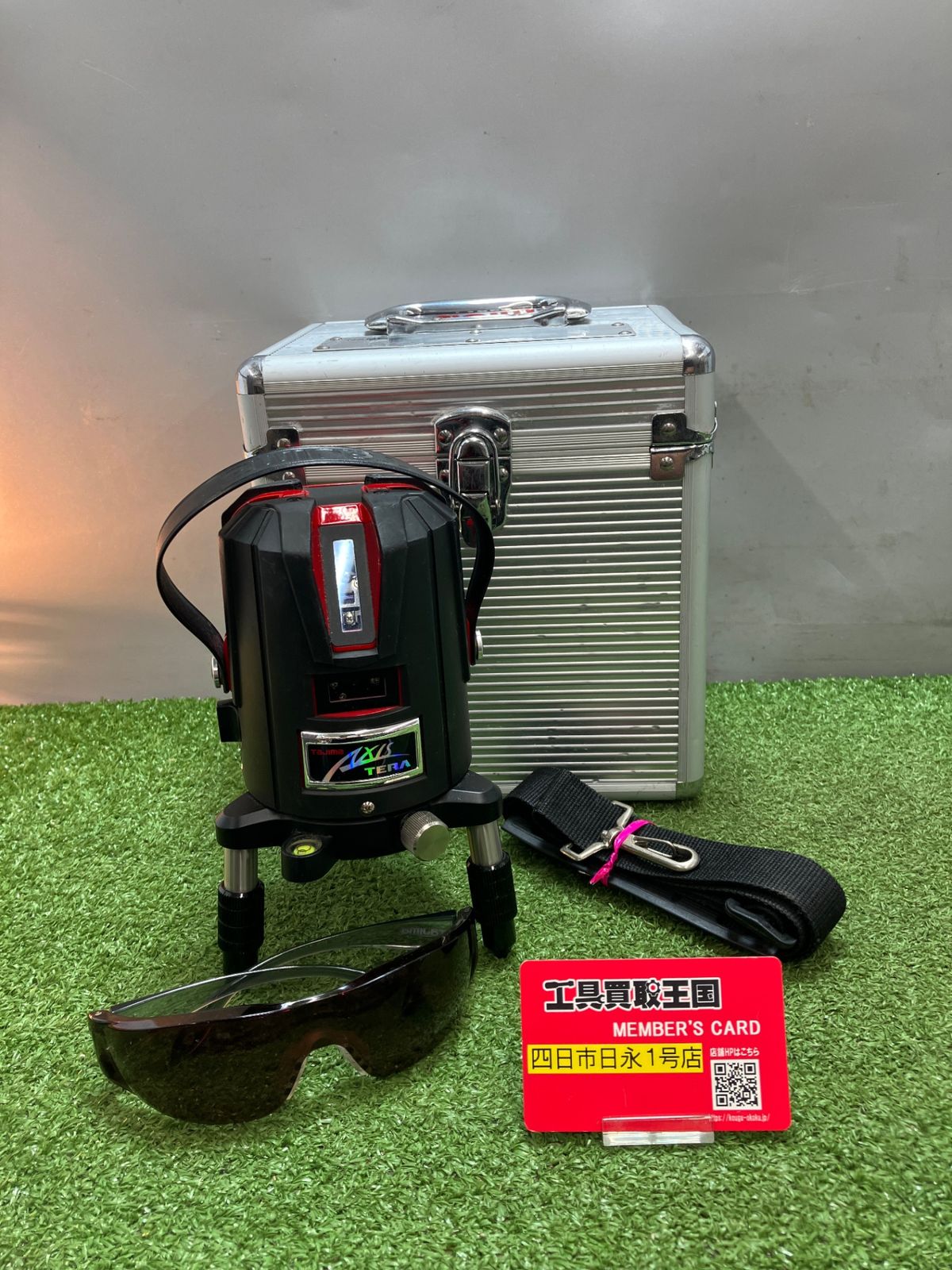 【中古品】【0936】Tajima レーザー墨出し器 AXT-KYR　IT13ZT6OFTW0 10,050円