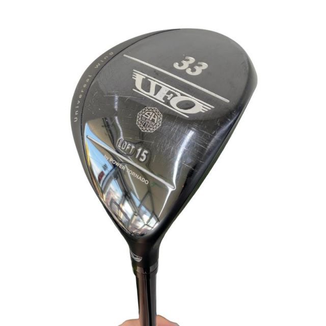 【中古】 キャスコ POWER TORNADO UFO 33 ユーティリティ UT Falcon Shaft (フレックスS) メンズ 男性用 右利き 右用 Cランク ゴルフクラブ