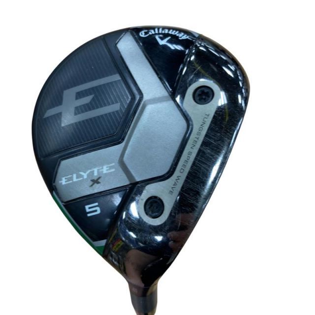 【中古】 キャロウェイ ELYTE X 5W フェアウェイウッド FW VENTUS GREEN 50 for CW(ELYTE FW) (フレックスR) メンズ 男性用 右利き 右用 Cランク ゴルフクラブ