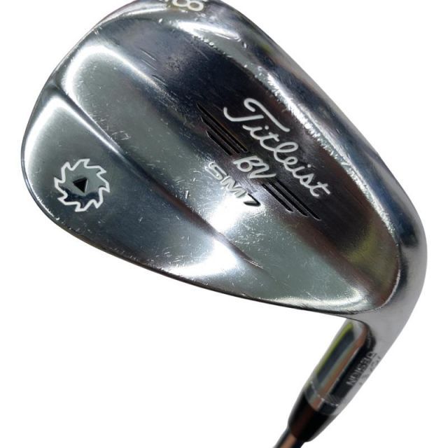 【中古】 タイトリスト VOKEY SPIN MILLED SM7 ツアークロム 48°/10°F ウェッジ WG NS PRO 950GH (フレックスS) メンズ 男性用 右利き 右用 Cランク ゴルフクラブ