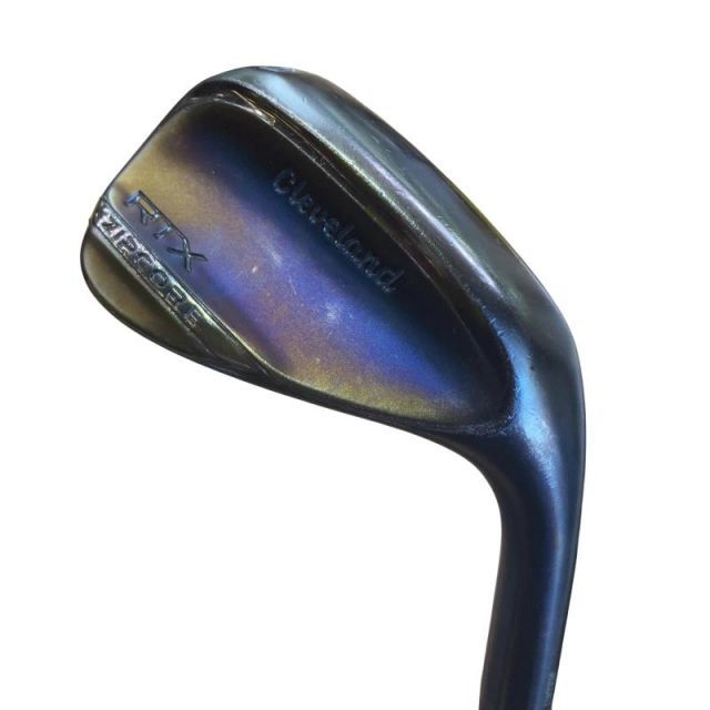 【中古】 クリーブランド Cleveland RTX ZIPCORE ブラックサテン 48°/10° MID ウェッジ WG Dynamic Gold (フレックスS) メンズ 男性用 右利き 右用 Cランク ゴルフクラブ