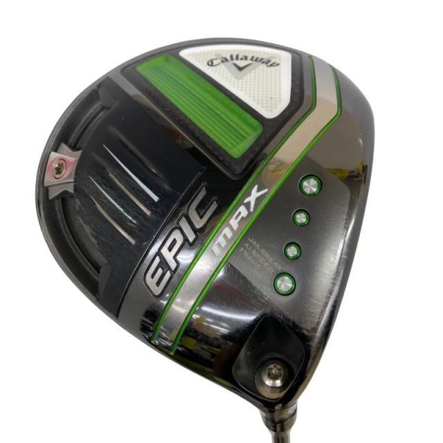 【中古】 キャロウェイ EPIC MAX 9° ドライバー DR リシャフト (フレックスその他) メンズ 男性用 右利き 右用 Cランク ゴルフクラブ