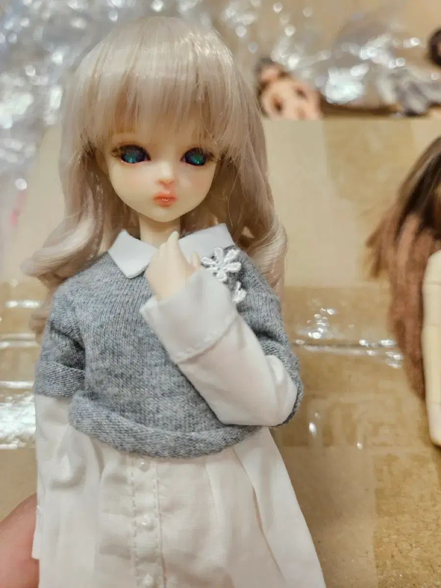 旧官HEAD 육일サイズ 関節ボディ ぬいぐるみ