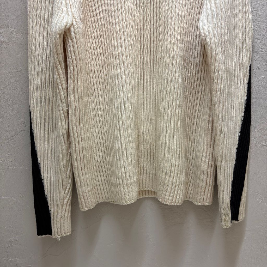 STONE ISLAND ストーンアイランド 04AW Half Zip Rib Knit Sweater