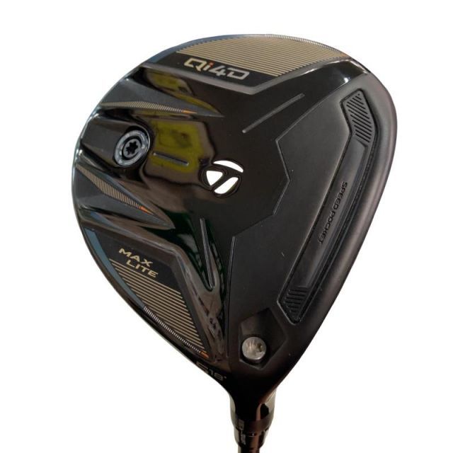 【中古】 テーラーメイド Qi4D MAX LITE 5W フェアウェイウッド FW REAX 45(Qi4D FW) (フレックスR) メンズ 男性用 右利き 右用 Cランク ゴルフクラブ