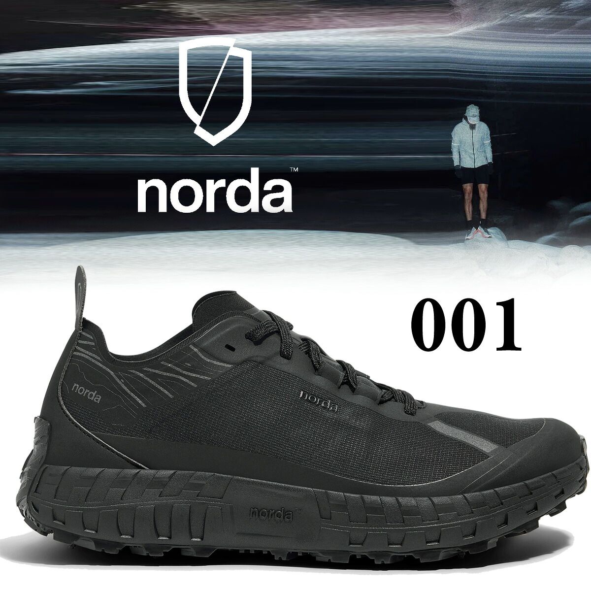 ノルダ 001 ステルス NORDA 001 STEALTH n001am-stl スニーカー ローカット 靴 シューズ メンズ