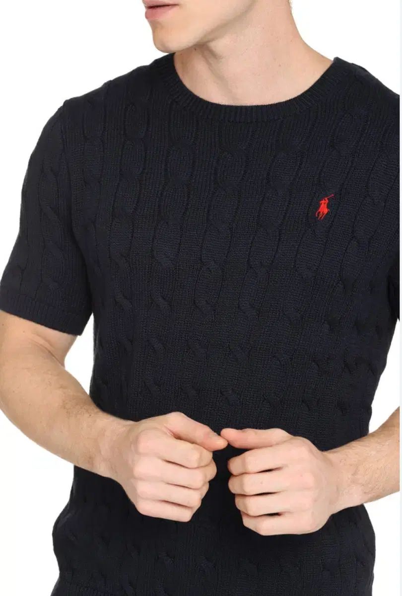 XL/ ポロラルフローレン ケーブルニット 半袖 8,333円