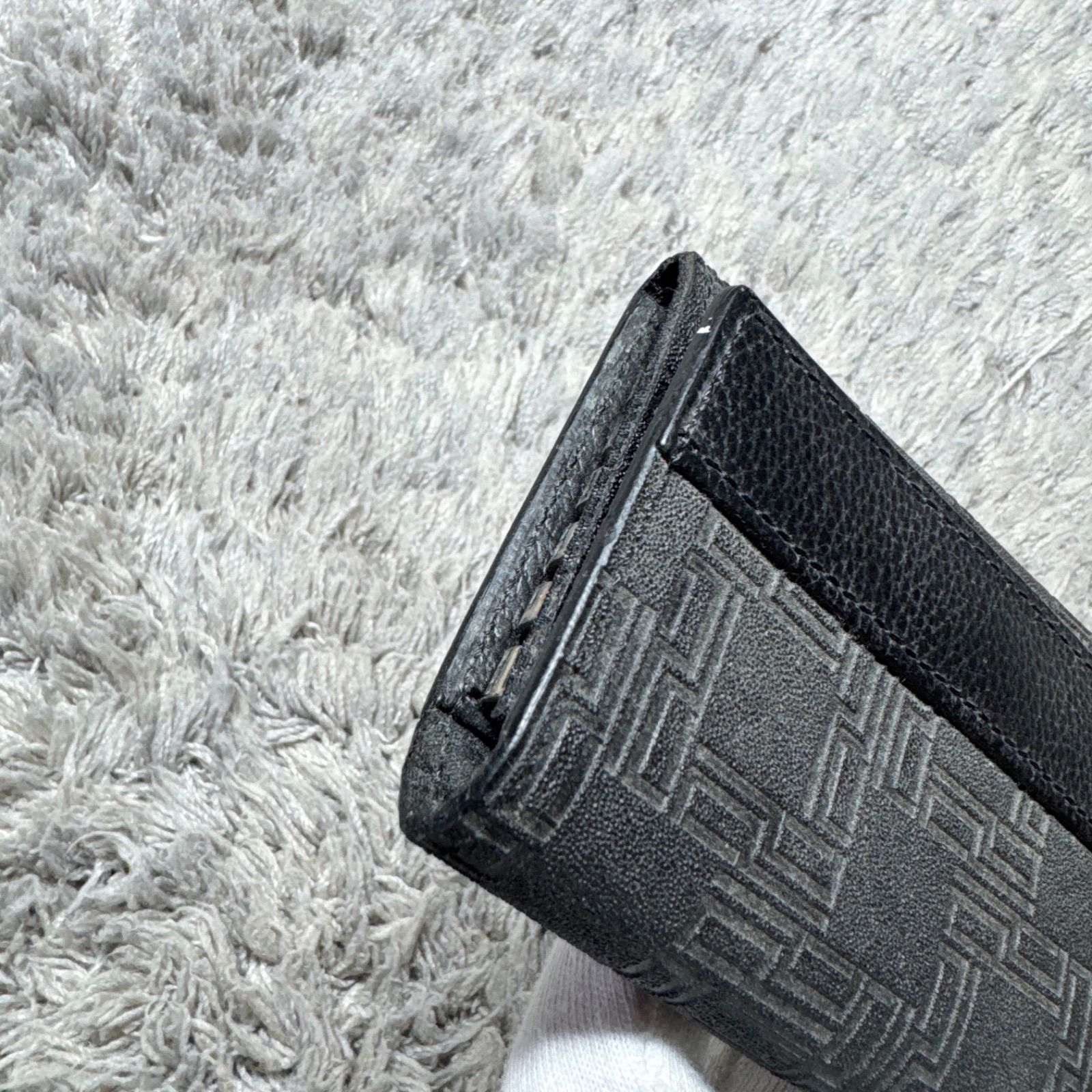 dunhill ダンヒル キーケース ディーエイト 6連 PVC レザー ブラック