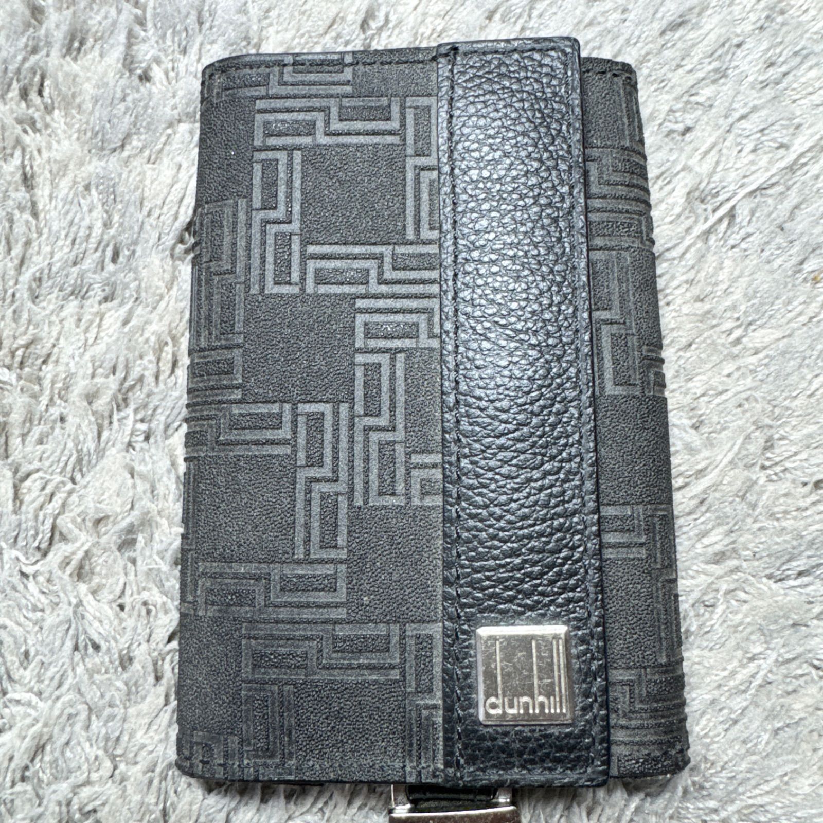 dunhill ダンヒル キーケース ディーエイト 6連 PVC レザー ブラック