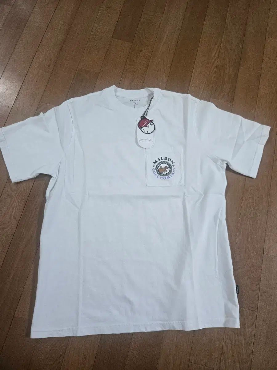 マルボンゴルフ 半袖 Tシャツ 白 スモールサイズ 新品