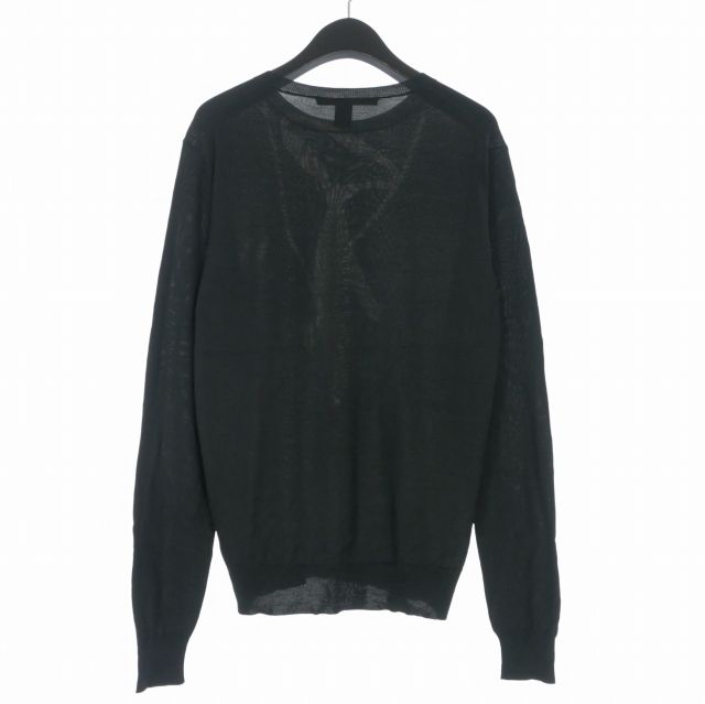 ジャストカヴァリ JUST cavalli トロンプルイユ シルク クルーネック