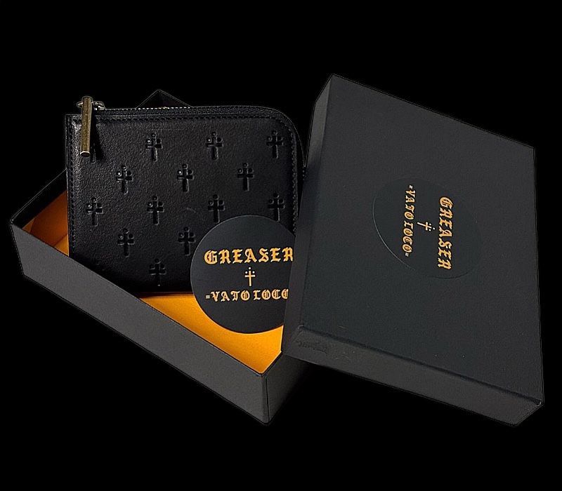 Greaser レザーウォレット (MIKLO) カラー：ブラック 18,700円(内税)