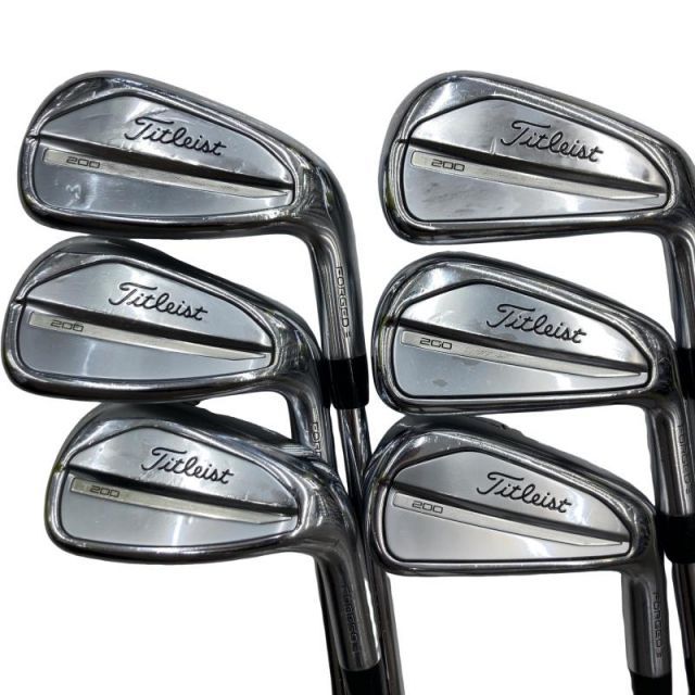 【中古】 タイトリスト Titleist T200(2023) 6S アイアンセット IR NS PRO 105T (フレックスS) メンズ 男性用 右利き 右用 Cランク ゴルフクラブ