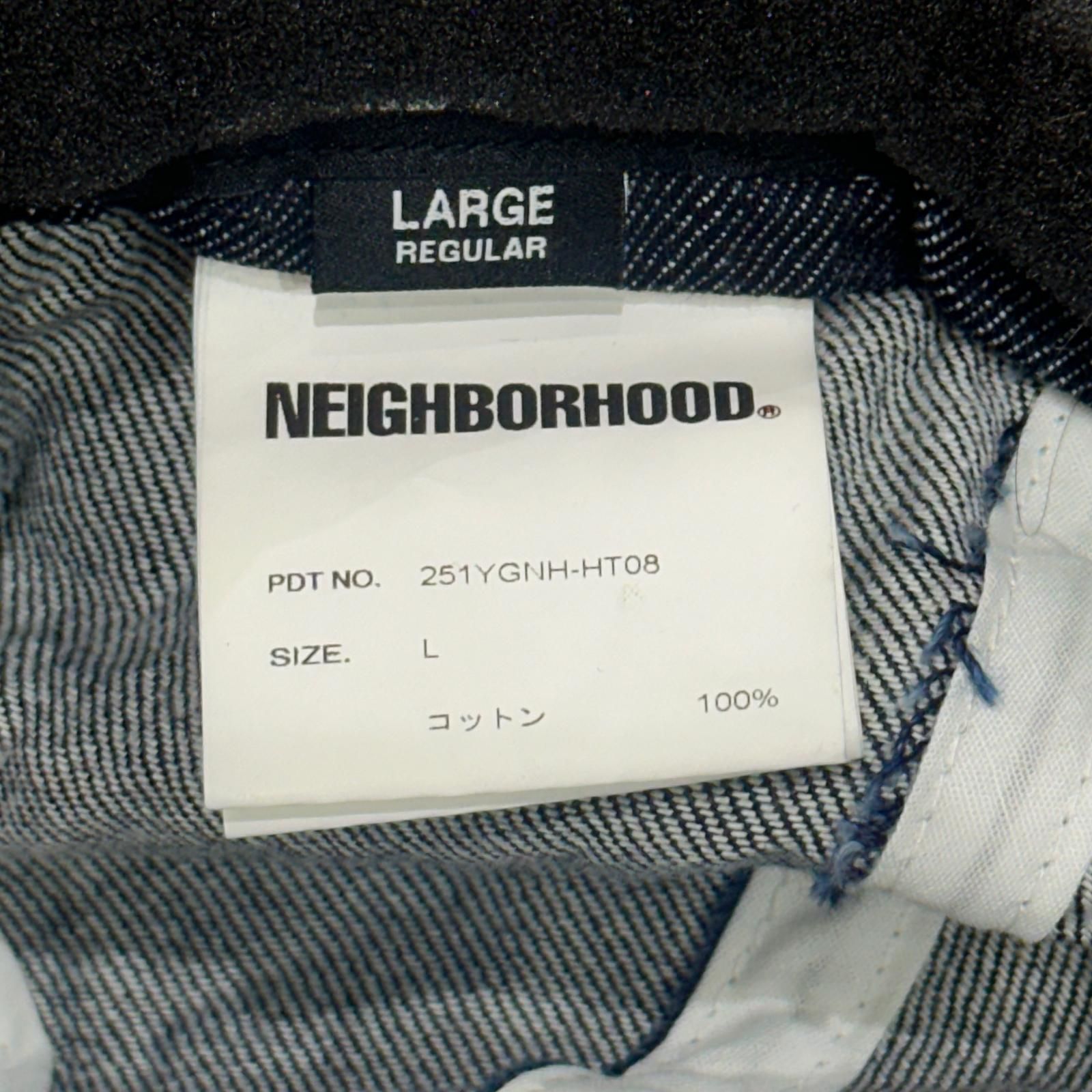 NEIGHBORHOOD 25SS CREW HAT デニム クルーハット バケットハット