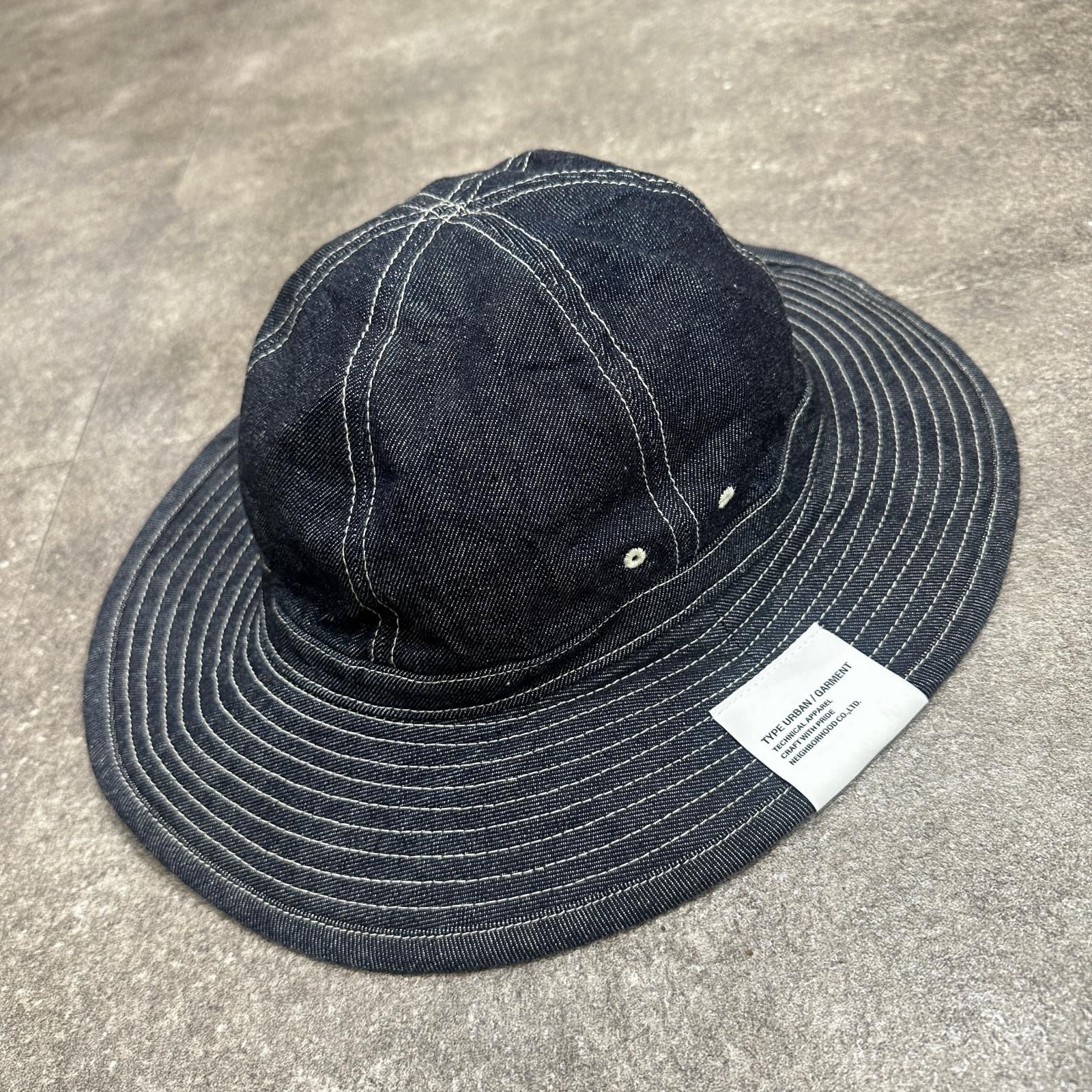 NEIGHBORHOOD 25SS CREW HAT デニム クルーハット バケットハット