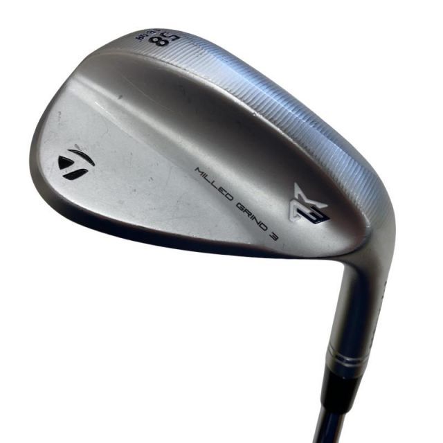 【中古】 テーラーメイド Taylor Made MILLED GRIND 3 58°/08° ウェッジ WG Dynamic Gold (フレックスS) メンズ 男性用 右利き 右用 Cランク ゴルフクラブ