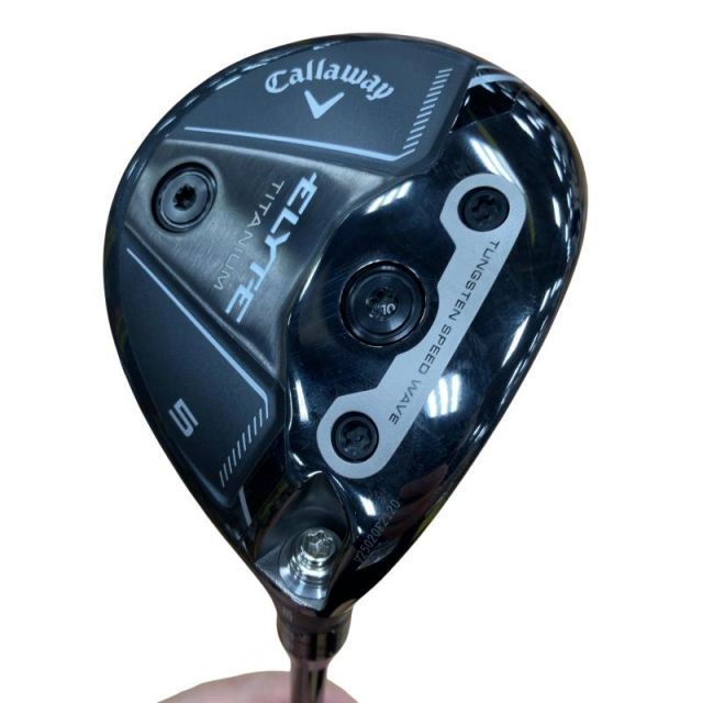 【中古】 キャロウェイ ELYTE TITANIUM 5W フェアウェイウッド FW TENSEI GREEN 60 for CW(ELYTE FW) (フレックスS) メンズ 男性用 右利き 右用 Cランク ゴルフクラブ