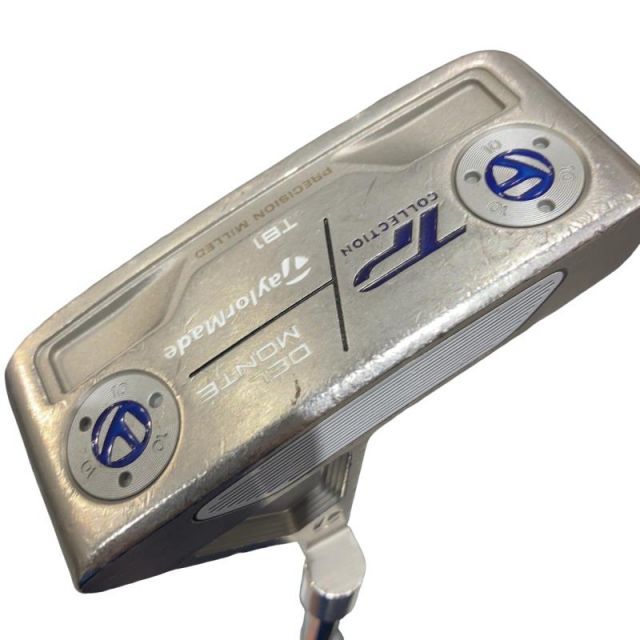 【中古】 テーラーメイド TP COLLECTION HYDRO BLAST DEL MONTE TB1 34インチ パター PT スチール (フレックスその他) メンズ 男性用 右利き 右用 Cランク ゴルフクラブ
