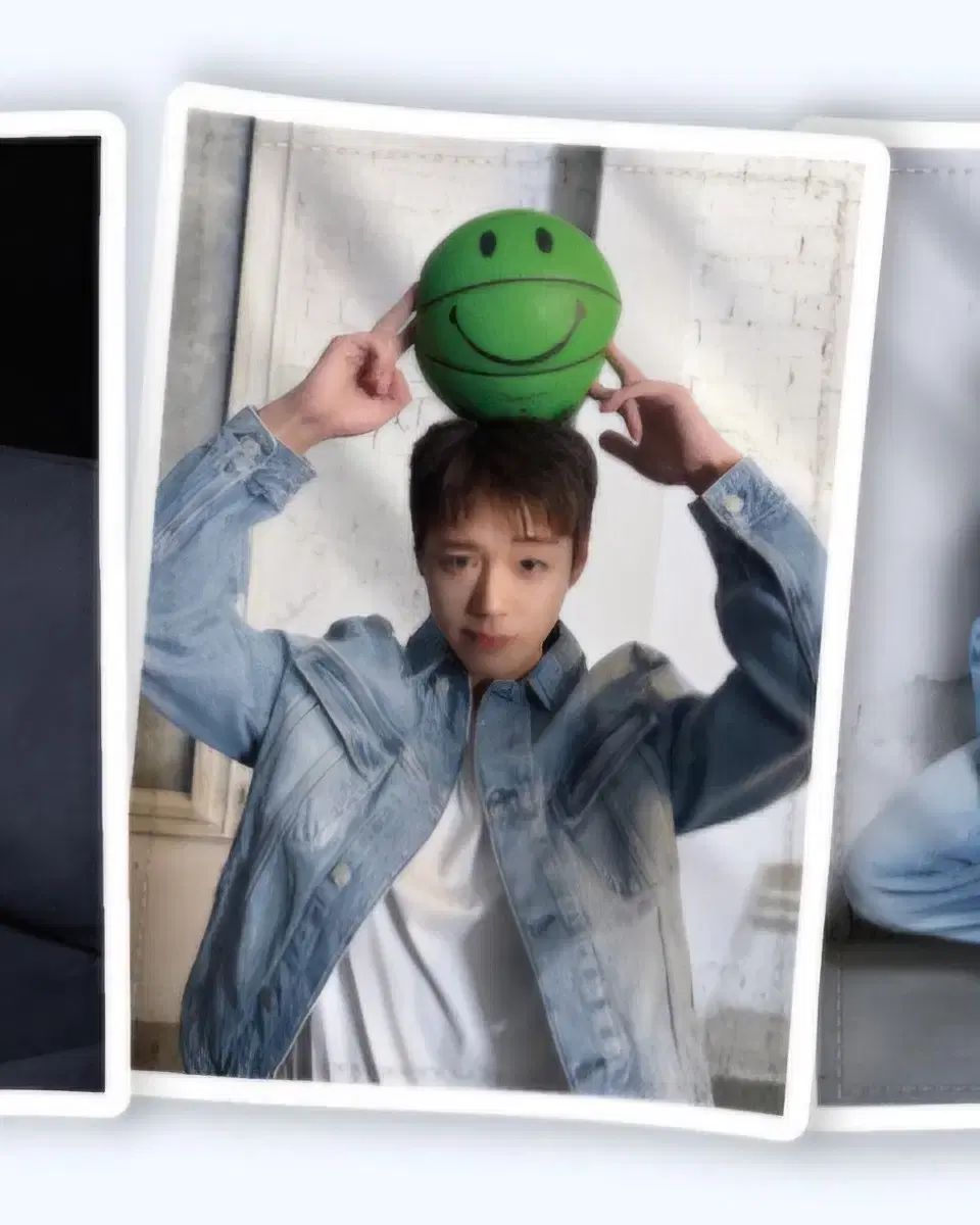 ギヨンのパク・ジフン(PARK JIHOON) ポスター バスケットボール デニムジャケット