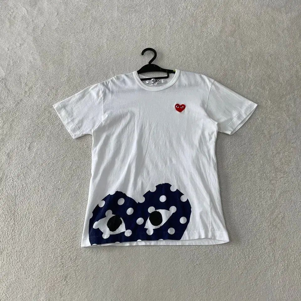 M コム・デ・ギャルソン ドット レッドハート 半袖Tシャツ