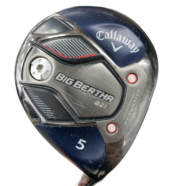 【中古】 キャロウェイ BIG BERTHA B21 5W フェアウェイウッド FW Speeder EVOLUTION for CW(B21 FW) (フレックスSR) メンズ 男性用 右利き 右用 Dランク ゴルフクラブ 7,198円