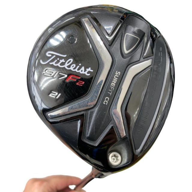 【中古】 タイトリスト 917 F2 21° フェアウェイウッド FW Titleist Speeder 517 (フレックスS) メンズ 男性用 右利き 右用 Cランク ゴルフクラブ