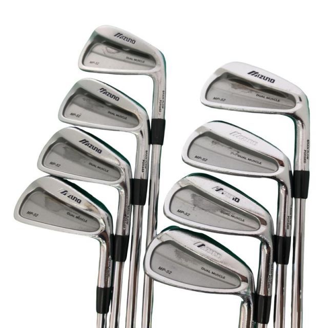 【中古】 ミズノ MP-52 8S アイアンセット IR Dynamic Gold (フレックスS) メンズ 男性用 右利き 右用 Cランク ゴルフクラブ