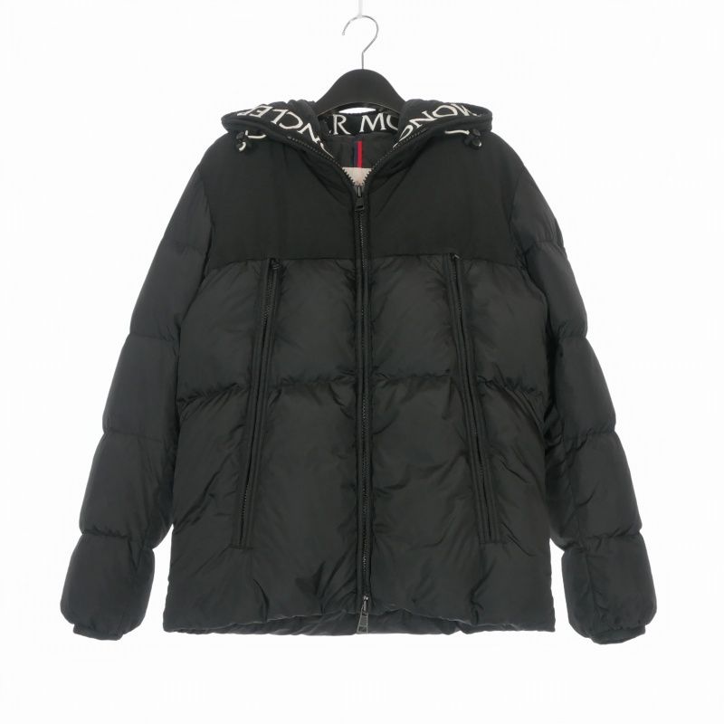 モンクレール MONCLER 18AW MONTCLAR モンクラー フーデッド ダウンジャケット ブルゾン 長袖 1 ブラック 黒 D20914132085 国内正規