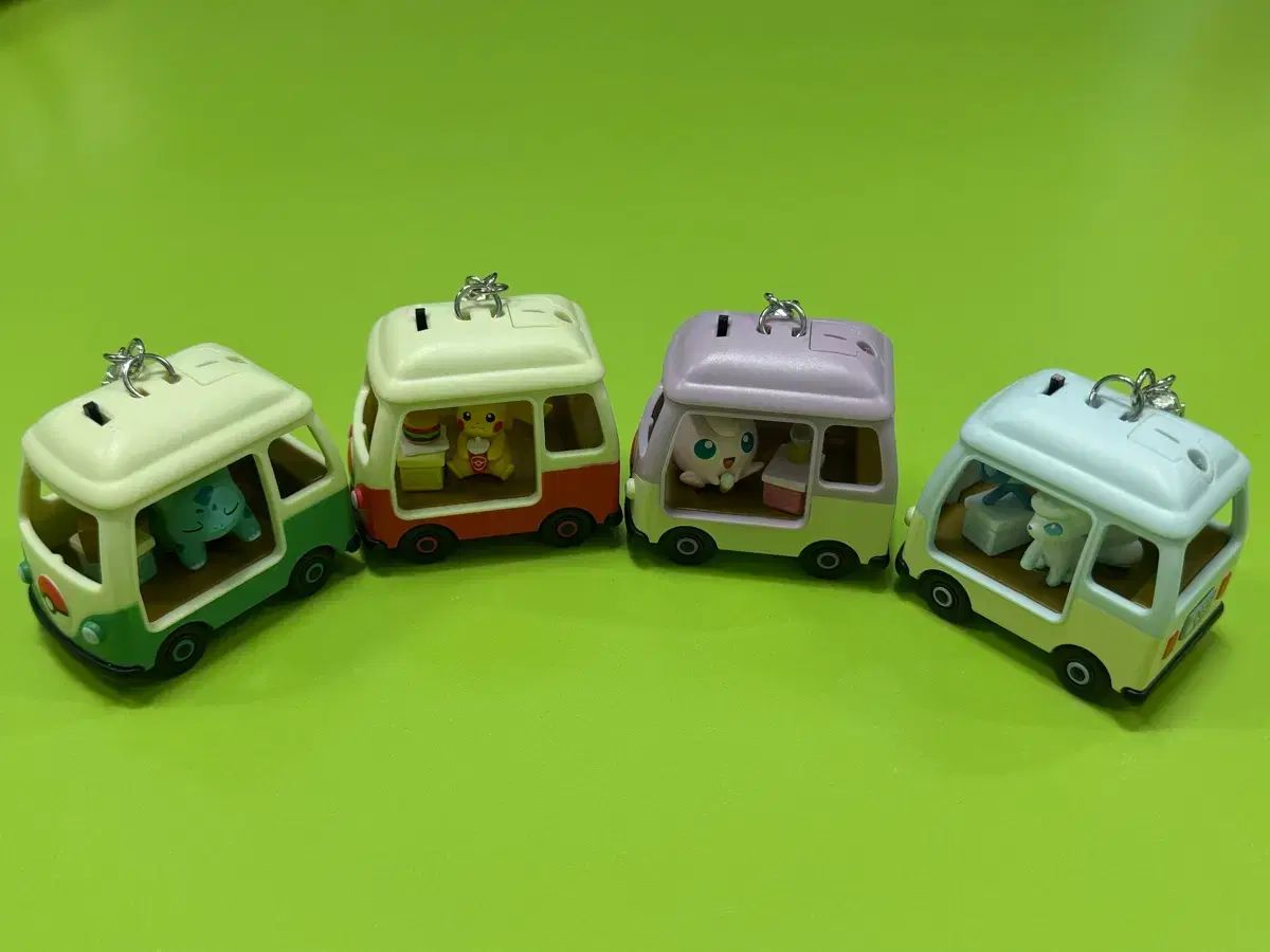 ポケモン キャンピングカーキーホルダー 4個セット ポケットモンスター キャンピングカー キーホルダー 4種セット - メルカリ