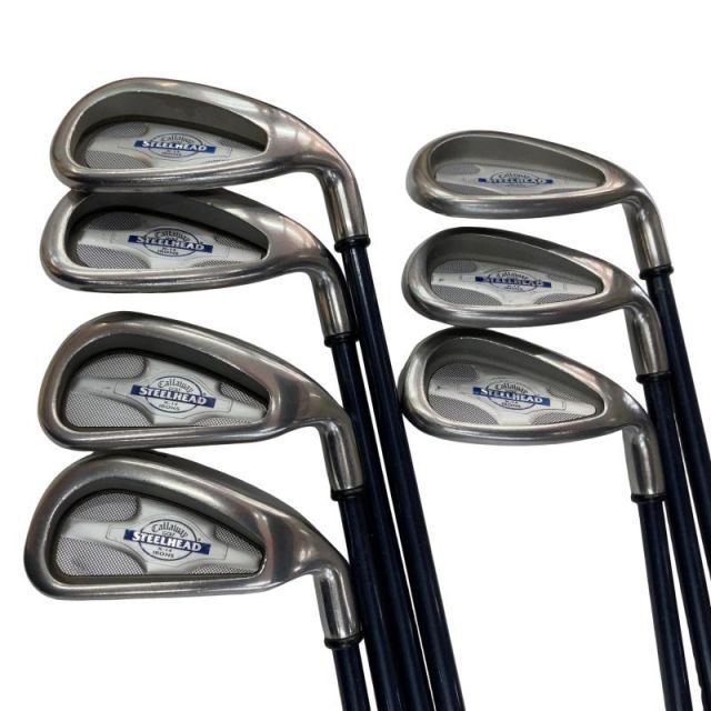 【中古】 キャロウェイ STEELHEAD X-14 10S アイアンセット IR JV STEELHEAD (フレックスR) メンズ 男性用 右利き 右用 Cランク ゴルフクラブ 7,898円