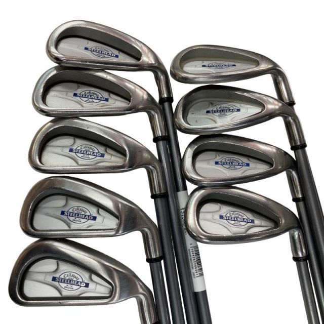 【中古】 キャロウェイ STEELHEAD X-14 9S USA アイアンセット IR STEELHEAD X-14 Graphite (フレックスR) メンズ 男性用 右利き 右用 Cランク ゴルフクラブ