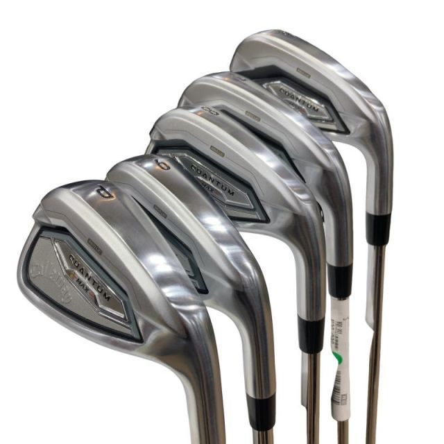 【中古】 キャロウェイ QUANTUM MAX 5S アイアンセット IR NS PRO MODUS3 TOUR105 (フレックスS) メンズ 男性用 右利き 右用 Cランク ゴルフクラブ 63,870円