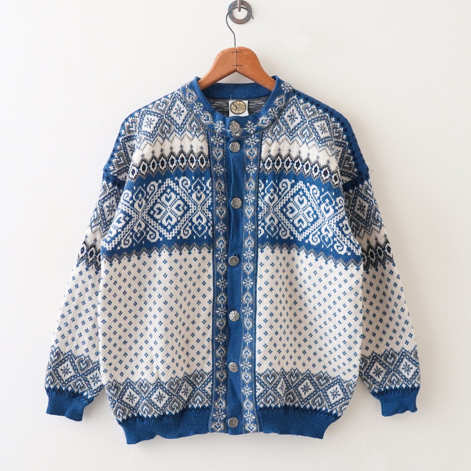 Nordic knit cardigan 10,650円