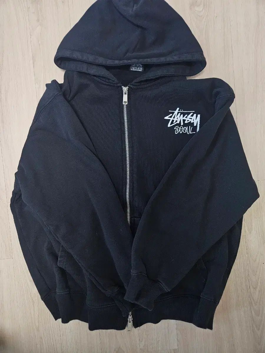 STUSSY フーディー SEOUL EDITION ブラック 最新作，限定セール 【公式