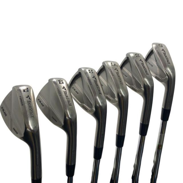 【中古】 ブリヂストン TOURSTAGE X-BLADE limited 6S アイアンセット IR NS PRO MODUS3 TOUR120 (フレックスS) メンズ 男性用 右利き 右用 Cランク ゴルフクラブ