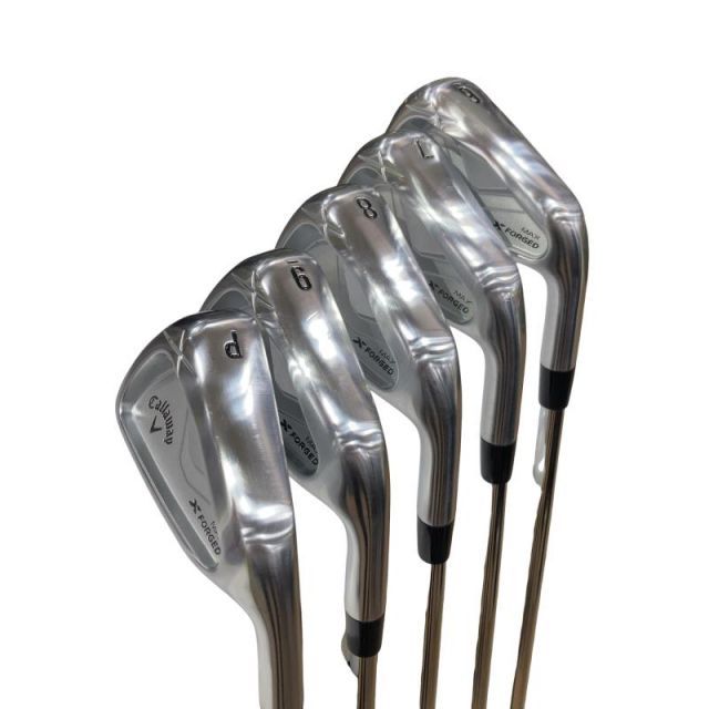【中古】 キャロウェイ X FORGED MAX(2025) 5S アイアンセット IR NS PRO MODUS3 TOUR105 (フレックスS) メンズ 男性用 右利き 右用 Cランク ゴルフクラブ 56,257円