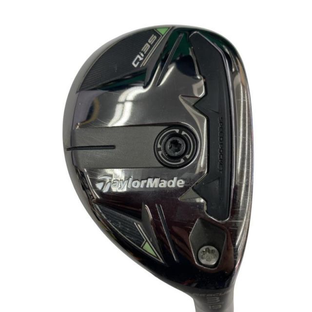 【中古】 テーラーメイド Qi35 U3 ユーティリティ UT リシャフト (フレックスその他) メンズ 男性用 右利き 右用 Cランク ゴルフクラブ