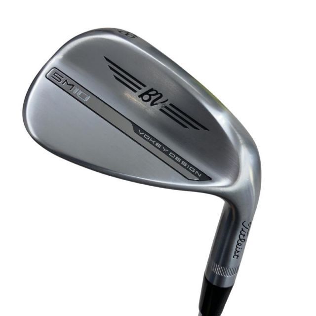 【中古】 タイトリスト VOKEY SPIN MILLED SM10 ツアークロム 48°/10°F ウェッジ WG Dynamic Gold (フレックスS) メンズ 男性用 右利き 右用 Bランク ゴルフクラブ